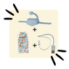 Pack câble, Pochette microfibre & Lizia