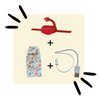 Pack câble, Pochette microfibre & Lizia