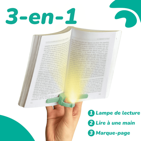 Lizia - Lampe de lecture 3-en-1