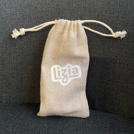 Cotton and linen pouch