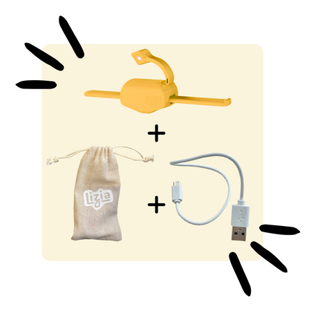 Pack câble, Pochette en Lin & Lizia