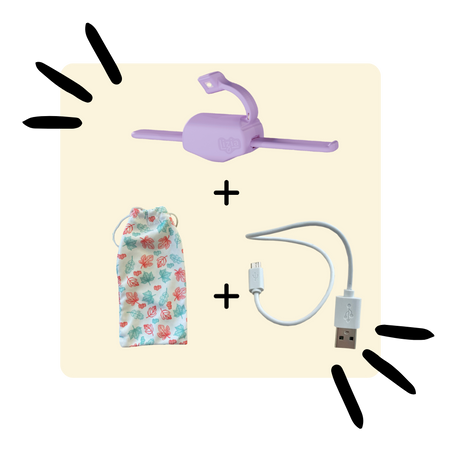 Pack câble, Pochette microfibre & Lizia